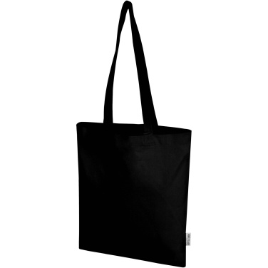 Logotrade werbemittel das Foto: Madras Blend 140 g/m² Tragetasche aus GRS-recycelter Baumwolle 7L
