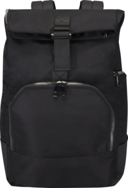 Logotrade Werbegeschenke das Foto: Rhine 15" Rolltop-Rucksack aus recyceltem GRS-Material 18 L