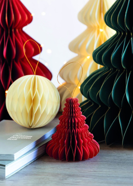 Logotrade Logogeschenke das Foto: Weihnachtsschmuck aus Papier