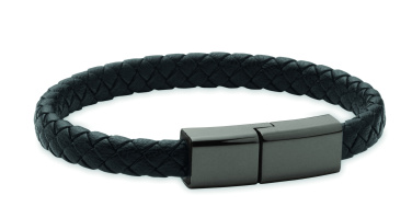 Logotrade Geschäftsgeschenke das Foto: 60W Flecht-Armband-Ladekabel