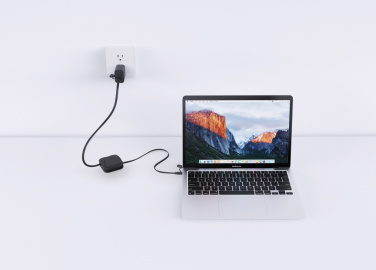 Logotrade Firmengeschenke das Foto: Urban Vitamin San Jose 100W-Halter mit einziehbarem Kabel