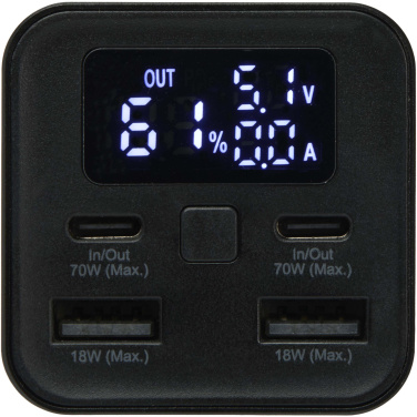 Logotrade werbemittel das Foto: Acamar 70 W 20.000 mAh Laptop Powerbank aus recyceltem Aluminium