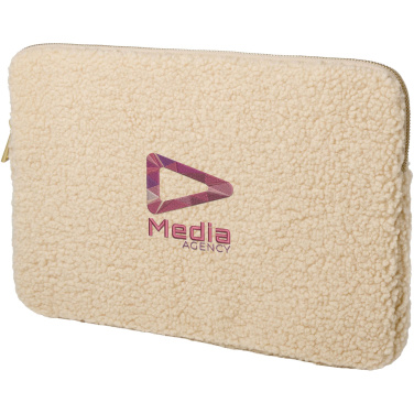 Logotrade Geschäftsgeschenke das Foto: Bear 13" GRS-recycelte Sherpa Laptophülle 2 L