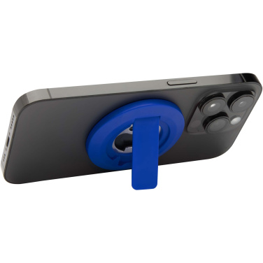 Logotrade Firmengeschenke das Foto: Ain Magnetische Smartphonehalterung  aus recyceltem Kunststoff mit Flaschenöffner 