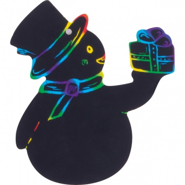 Logotrade Werbeartikel das Foto: Rubbel-Weihnachtsornamente SÜDPOL