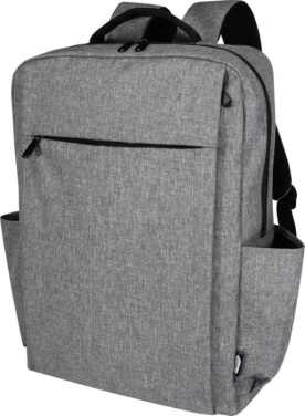 Logotrade Geschäftsgeschenke das Foto: Libra 15" Laptop-Rucksack aus recyceltem GRS-Material 15 L