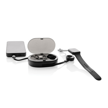 Logotrade Werbeartikel das Foto: Chargevix Multifunktionales 60W-Lade-Set aus RCS rPlastic