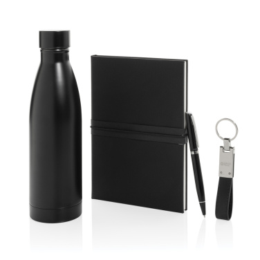 Logotrade werbemittel das Foto: Swiss Peak RCS Deluxe Business-Set mit Flasche