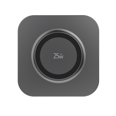 Logotrade Firmengeschenke das Foto: Quantum Ultra-Fast 25W magnetisches Wireless-Charging-Pad