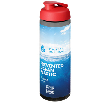 Logotrade Firmengeschenke das Foto: H2O Active® Eco Vibe 850 ml Sportflasche mit Klappdeckel