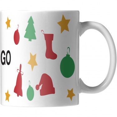 Logo trade corporate gifts picture of: Pic 330 ml ceramic sublimation mug