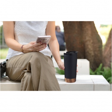 Logotrade promotional gift image of: Peeta 500 ml copper vacuum insulated tumbler