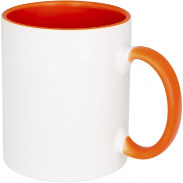 Logo trade promotional giveaway photo of: Pix 330 ml ceramic sublimation colour pop mug