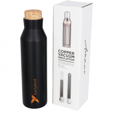 Logo trade promotional merchandise image of: Norse 590 ml copper vacuum insulated bottle