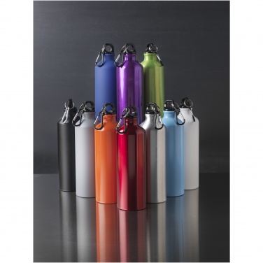 Logotrade corporate gifts photo of: Oregon 770 ml matte water bottle with carabiner