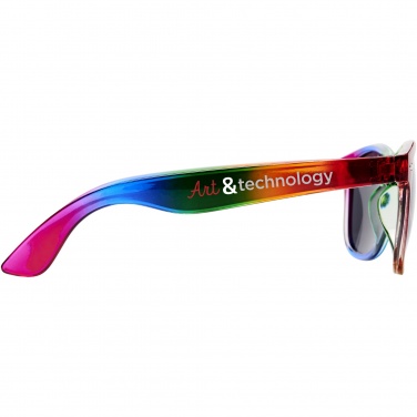 Logo trade promotional item photo of: Sun Ray rainbow sunglasses