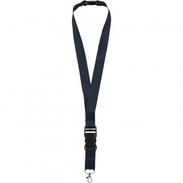 Logo trade corporate gifts picture of: Yogi lanyard detachable buckle break-away closure