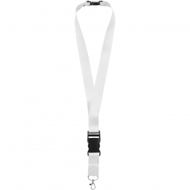 Logotrade promotional item image of: Yogi lanyard detachable buckle break-away closure