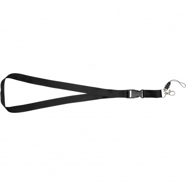 Logotrade promotional merchandise image of: Sagan phone holder lanyard with detachable buckle