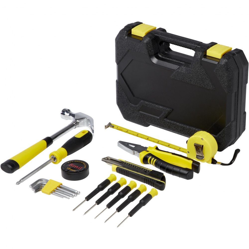 Logo trade promotional gift photo of: Sounion 16-piece tool box