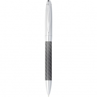 Logotrade promotional item picture of: Winona ballpoint pen with carbon fibre details