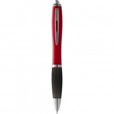 Logotrade promotional giveaways photo of: Nash ballpoint pen coloured barrel and black grip