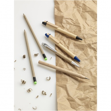 Logo trade promotional items image of: Arica wooden ballpoint pen