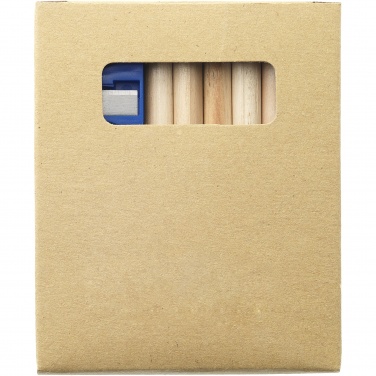 Logo trade promotional merchandise image of: Streaks 8-piece colouring set