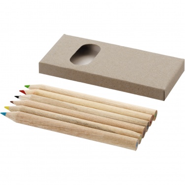 Logotrade corporate gifts photo of: Ayola 6-piece coloured pencil set