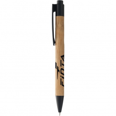 Logo trade promotional giveaway photo of: Borneo bamboo ballpoint pen