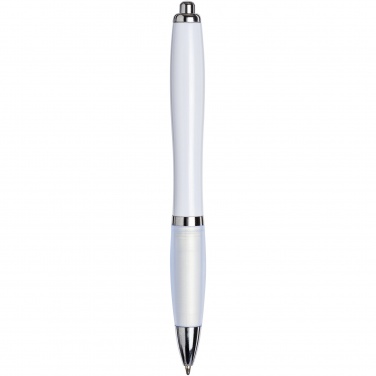 Logotrade promotional merchandise image of: Nash ballpoint pen with coloured barrel and grip