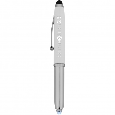 Logotrade promotional product image of: Xenon stylus ballpoint pen with LED light