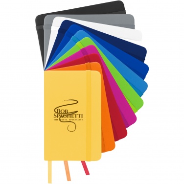 Logo trade promotional merchandise picture of: Spectrum A6 hard cover notebook
