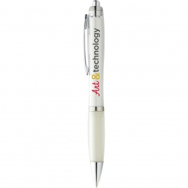 Logotrade business gift image of: Nash ballpoint pen coloured barrel and grip