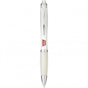 Logotrade promotional gift picture of: Nash ballpoint pen coloured barrel and grip
