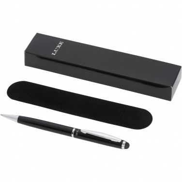Logo trade advertising products picture of: Lento stylus ballpoint pen