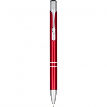 Logotrade promotional merchandise image of: Moneta anodized aluminium click ballpoint pen