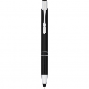 Logotrade business gifts photo of: Moneta anodized aluminium click stylus ballpoint pen
