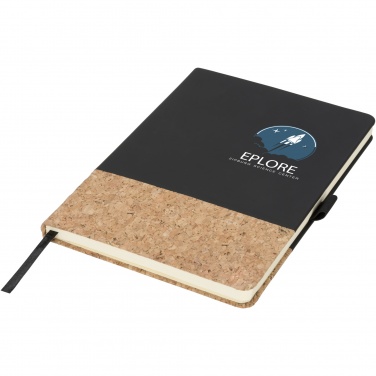 Logotrade advertising product picture of: Evora A5 cork thermo PU notebook