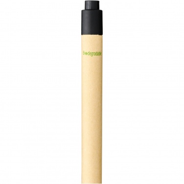 Logotrade promotional gift picture of: Berk recycled carton and corn plastic ballpoint pen
