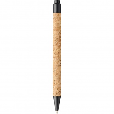 Logotrade promotional merchandise picture of: Midar cork and wheat straw ballpoint pen