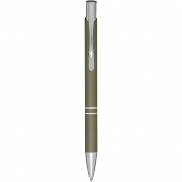 Logo trade promotional gifts image of: Moneta soft touch ballpoint pen
