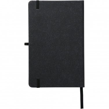 Logo trade corporate gifts picture of: Atlana leather pieces notebook