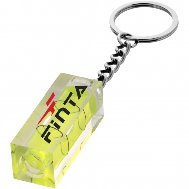 Logo trade promotional giveaways picture of: Leveler keychain