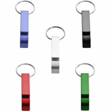 Logo trade advertising product photo of: Tao bottle and can opener keychain