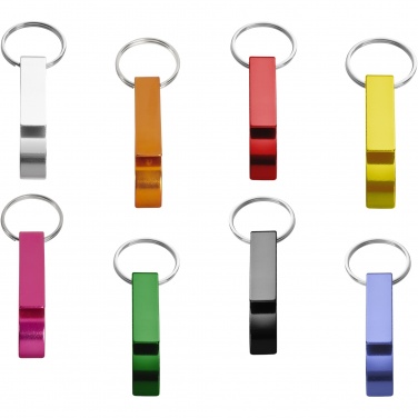 Logo trade promotional products picture of: Tao bottle and can opener keychain