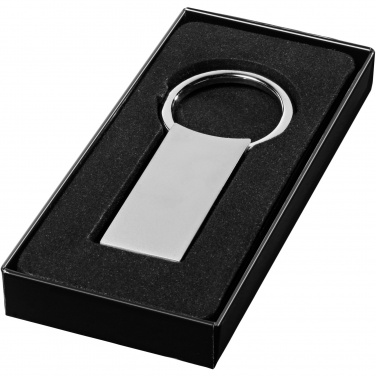 Logo trade business gift photo of: Omar rectangular keychain