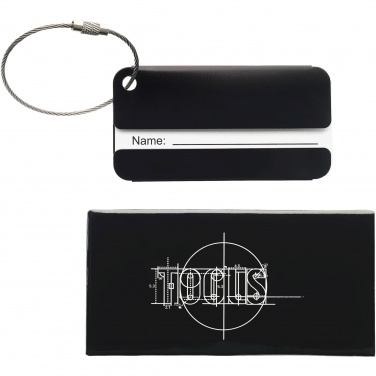 Logo trade corporate gift photo of: Discovery luggage tag