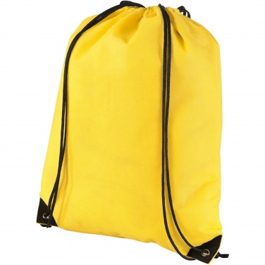 Logo trade promotional merchandise picture of: Evergreen non-woven drawstring bag 5L