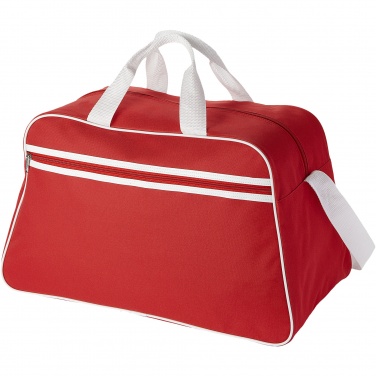 Logo trade promotional products picture of: San Jose 2-stripe sports duffel bag 30L